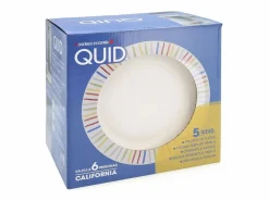 Vajilla California Quid 18 piezas 6 servicios porcelana