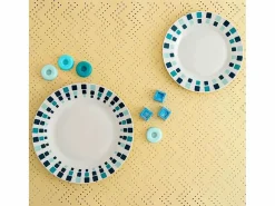 Clearance Vajilla Simetric Quid 18 piezas 6 servicios porcelana blanco/ Vajilla|Vajilla