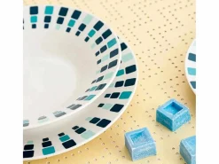 Clearance Vajilla Simetric Quid 18 piezas 6 servicios porcelana blanco/ Vajilla|Vajilla
