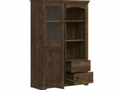Outlet Petits-Meubles Vajillero 1 puerta 2 cajones Noé Madera Color natural claro
