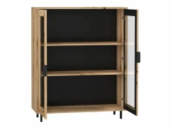 Sale Petits-Meubles Vajillero 2 puertas Soly Madera Color natural claro