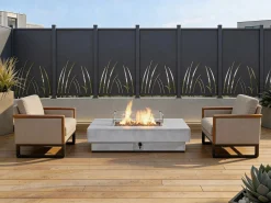 Clearance EXPERTLAND Valla de aluminio con motivo vegetal kit de extensión Alt.164 x An.110 cm Antracita BRAMENO Gris antracita