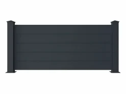 Sale Valla de aluminio NAZARIO - Medidas: Ancho 189 x Alt. 78 cm Cercados Y Ocultación