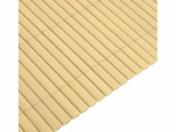 Outlet Valla de jardín doble cara amarilla 110x400 cm ES263548 Cercados Y Ocultación
