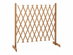 Valla de jardín enrejada madera maciza abeto 180x100 cm ES281445 Naranja