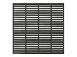 Sale Valla de lamas WPC oscuro 180x180 cm ES433537 Gris