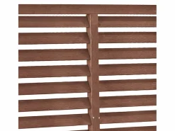 Discount Valla de lamas WPC marrón 180x180 cm ES595213 Marru00f3n