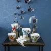 Discount Vaso hairstreak verde oscuro de vidrio con asa de Villeroy & Boch