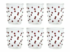 Vaso Zafferano para fiesta, color , 45 cl, juego de 6 piezas