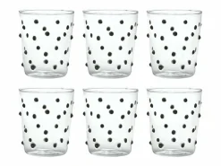 Vaso Zafferano para fiestas, vidrio , 45 cl, juego de 6 piezas