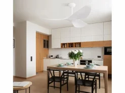Best Ventilador de techo con control remoto de 6 velocidades y aspas de ABS para dormitorio y sala de estar. Aire Acondicionado, Ventilación