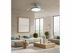Ventilador de techo con luz Perenz 7196 R CT - Ø 106 cm, 3 aspas, 6 velocidades, motor DC de 40 W, silencioso