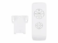 Online vidaxl Ventilador de techo con luz con mando marrón oscuro 108 cm Marru00f3n