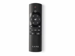 Faro Barcelona Ventilador de techo - Klim S Negro/Nogal Oscuro - Motor CC silencioso, luz LED regulable, control remoto