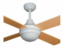 Best Ventilador de techo Napali 60W 4 aspas luz LED 3 tonos /natural Ø106 cm Blanco