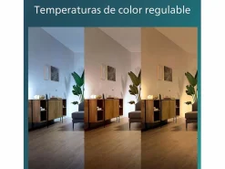 Ventilador de techo Bliss 35W 3 aspas retráctiles mando a distancia Ø106 cm Aire Acondicionado, Ventilación