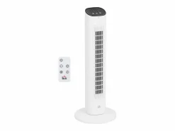 Homcom Ventilador de torre 50W con mando a distancia 3 velocidades 78 cm
