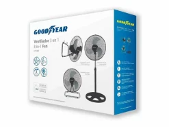 Online Ventilador Goodyear GY18SF 55W 3 en 1 negro/inox Aire Acondicionado, Ventilación