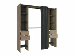 Vestidor Abierto Dana Kronberg & Sidewalk 203x115-190x50cm Habitación Moderna
