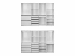 Outlet Sweeek Vestidor módulo de 4 elementos Blanco
