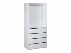 Outlet Sweeek Vestidor módulo de 4 elementos Blanco