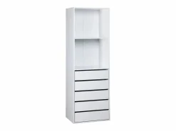Outlet Sweeek Vestidor módulo de 4 elementos Blanco