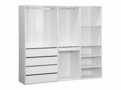 Sale Vestidor módulo de 3 elementos Armario Abierto, Vestidor