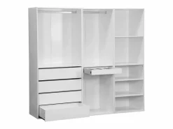 Sale Vestidor módulo de 3 elementos Armario Abierto, Vestidor