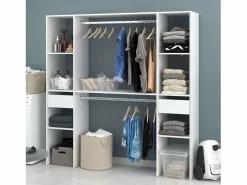 Vestidor Modular Abierto Custom Módulo C 6 Estantes 176x180 cm Armario Abierto, Vestidor