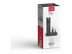 Best Livoo Vinoteca eléctrica recargable - Funcionamiento universal mediante botón pulsador - Capacidad para 30 botellas Gris