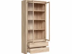 Petits-Meubles Vitrina 2 puertas y 2 cajones Soren Madera