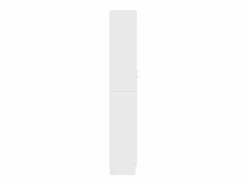 Vitrina Blanca 82,5x30,5x185,5 cm Madera de ingeniería Blanco