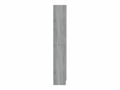 Clicnbuy Vitrina de madera contrachapada sonoma 82,5x30,5x185,5 cm