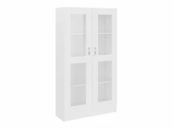 vidaxl Vitrina de madera contrachapada 82,5x30,5x150 cm