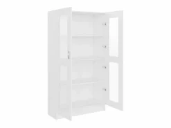 vidaxl Vitrina de madera contrachapada 82,5x30,5x150 cm