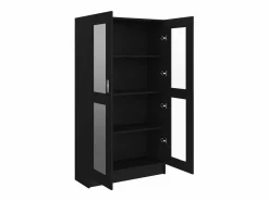 Outlet Vitrina de madera contrachapada 82,5x30,5x150 cm Vitrina