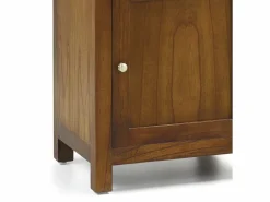 Les Tendances Vitrina Mindy madera maciza 2 puertas 3 cajones Sotchy 50 cm