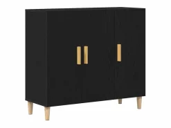 Clicnbuy Vitrina 90 x 34 x 80 cm Madera contrachapada