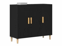 Clicnbuy Vitrina 90 x 34 x 80 cm Madera contrachapada