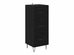 Clicnbuy Vitrina Roble 34 x 34.5 x 90 cm Madera contrachapada