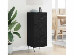 Clicnbuy Vitrina Roble 34 x 34.5 x 90 cm Madera contrachapada