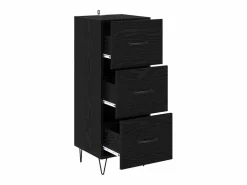 Clicnbuy Vitrina Roble 34 x 34.5 x 90 cm Madera contrachapada