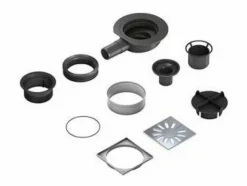 WEDI - DesagÃ¼e horizontal extraplano mini max fundo