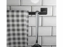 Hot 2x Perchero de pared para vestidor/armario barra para ropa/toallas 60x12cm Burro Para Ropa