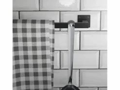 ML-DESIGN 3x Perchero de pared para vestidor/armario barra para ropa/toallas 90x12cm