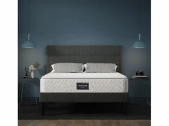 Best 140x200x25 cm, colchón de muelles ensacados, funda acolchada de microfibra, firmeza H3 Colchón Muelles Ensacados