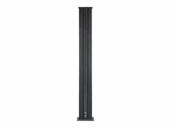 New 32.4x14x228cm Dada Ducha Híbrida Exterior Recta 40L - Conexiones Agua Caliente/Fría - Teleducha Extraíble - Anticalcáreo Energía Solar