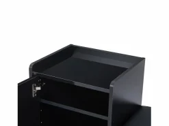Sale Zapatero - 120 x 35 x 71,5 cm - con asiento tapizado + espacio de almacenaje - aglomerado - Zapatero|Mueble De Almacenaje