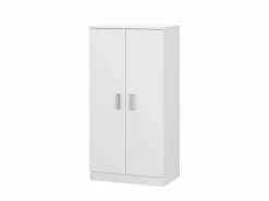 New Loungitude Zapatero 2 puertas 6 estantes - A108 cm Blanco