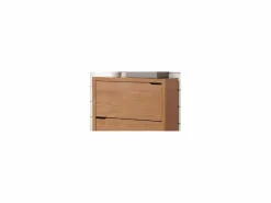 Discount Zapatero 3 puertas kubox acabado maple, 79cm(ancho) 119cm(altura) 24cm(fondo) Zapatero|Mueble De Almacenaje